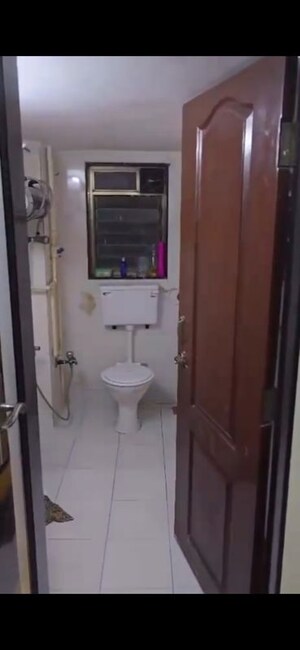 Bathroom in 2 BHK Apartment at Goregaon West View CHS, Goregaon West – for Rent