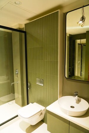 Bathroom in 4 BHK Independent House at Nirman Nagar – for Sale