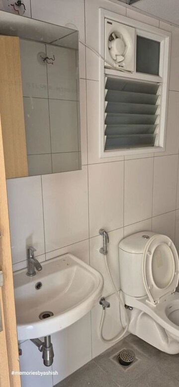 Bathroom in 2 BHK Apartment at Godrej Royale Woods, Devanahalli – for Rent