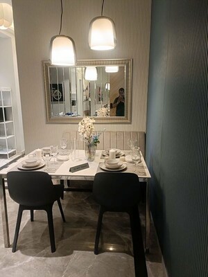 Dining Room in 1 BHK Apartment at Mulund East – for Sale