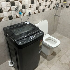 Team Area in 1 BHK Builder Floor at RWA Residential Society, Mohyal Colony – for Rent