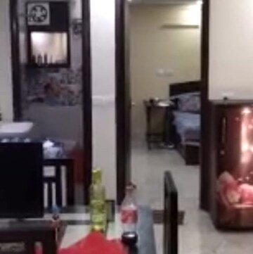 Living Room in 1 BHK Builder Floor at RWA Residential Society, Mohyal Colony – for Rent