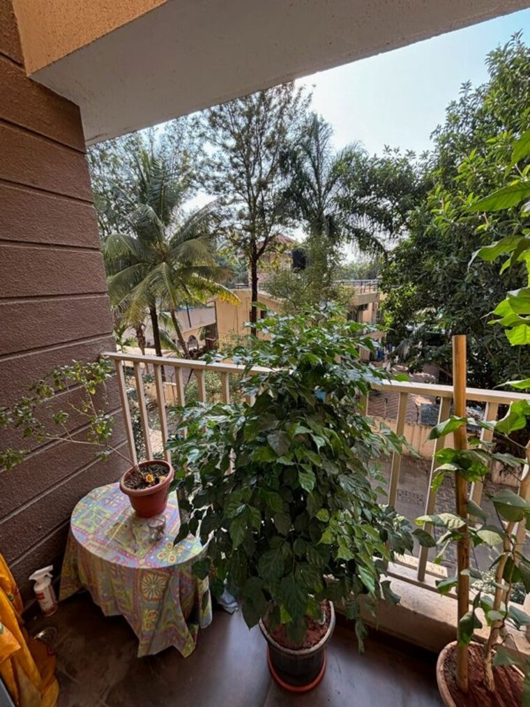 Balcony, oxford-olympia 2 Bedroom 970 Sq.Ft. Apartment In Wakad Pune 9741195