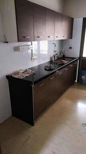 Kitchen in 3 BHK Apartment at Ekta Park Vista, Khar West – for Rent