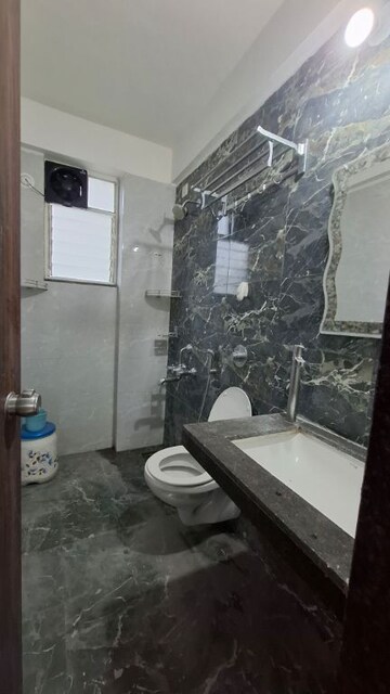 Bathroom in 2 BHK Apartment at Samartha 41 Estera Phase 3, Punawale – for Rent