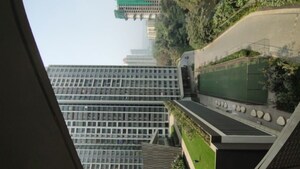 Balcony in 1 BHK Apartment at Kalpataru Immensa, Kolshet Road – for Rent