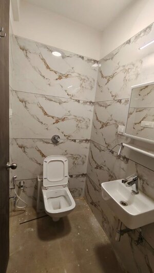 Bathroom in 3 BHK Apartment at Aventus Westbrook, Andheri East – for Sale