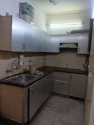 Kitchen in 2 BHK Builder Floor at Lajpat Nagar I – for Rent