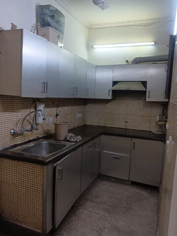 Kitchen in 2 BHK Builder Floor at Lajpat Nagar I – for Rent