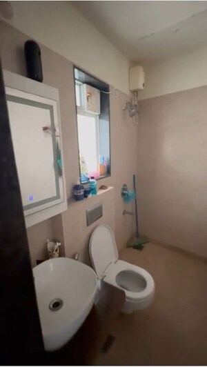 Bathroom in 2 BHK Apartment at Godrej Prime, Chembur – for Rent
