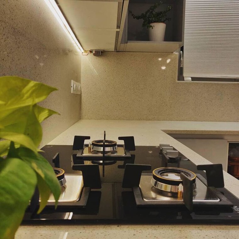 Living Room, aparna-cyberzon 3 Bedroom 1855 Sq.Ft. Apartment In Nallagandla Hyderabad 9741671