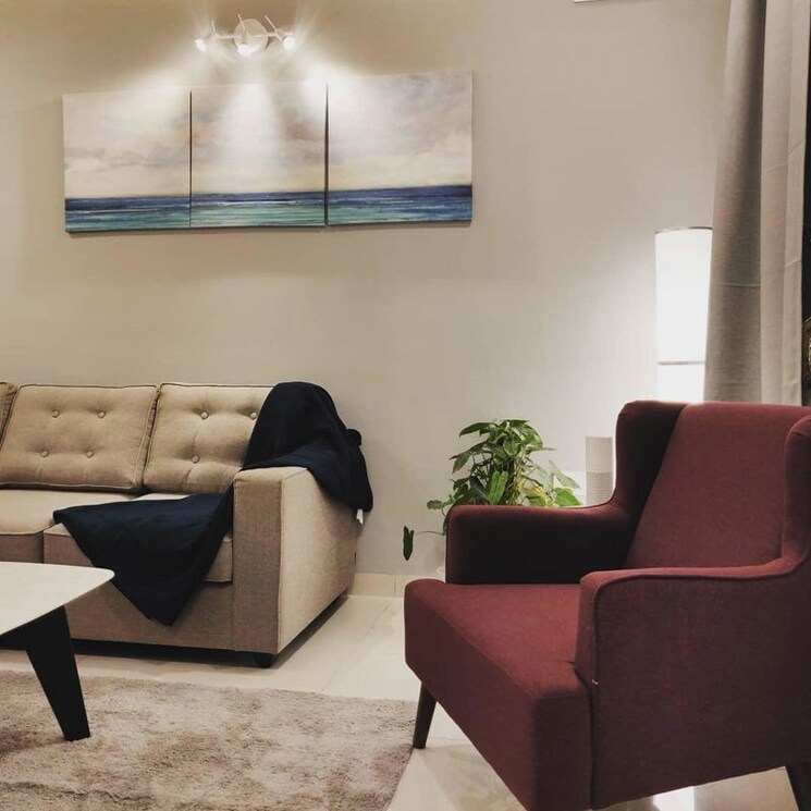 Living Room, aparna-cyberzon 3 Bedroom 1855 Sq.Ft. Apartment In Nallagandla Hyderabad 9741671