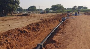 Plot Area in  Plot at Mugdha Magnus Smart City, Annaram – for Sale