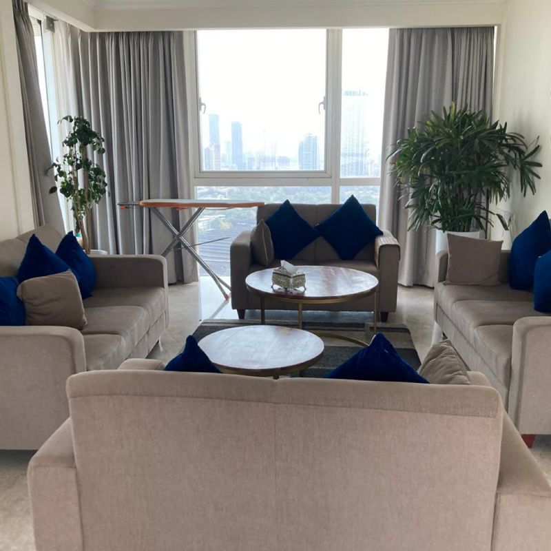 3 BHK + Servant Room 1450 Sq.Ft. Apartment in Indiabulls Blu