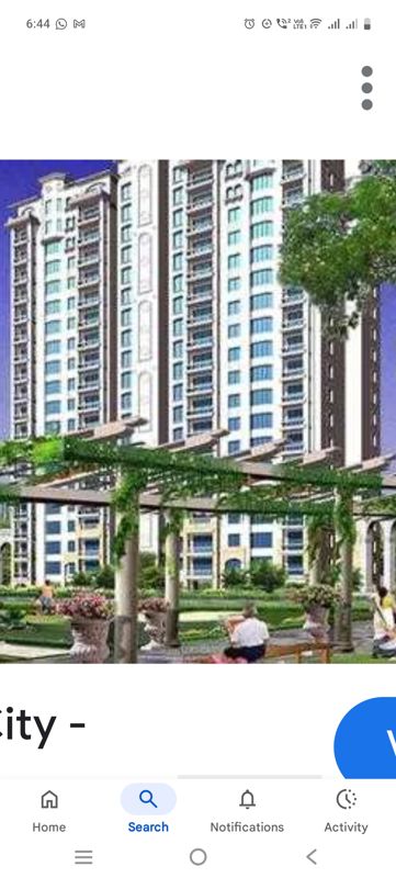 3 BHK + Pooja Room,Servant Room,Study Room Apartment For Rent in Amrapali Heartbeat City