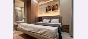 Bedroom in 3 BHK Apartment at Goyal Orchid Valley, Shela – for Rent