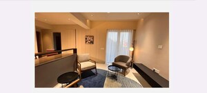 Living Room in 3 BHK Apartment at Goyal Orchid Valley, Shela – for Rent