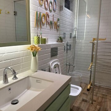 Balcony in 3 BHK Apartment at Lodha Kiara, Kamala Mill – for Rent