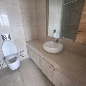 Bathroom in 3 BHK Apartment at Omkar 1973, Century Bazar – for Rent