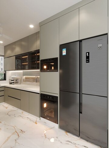 Kitchen in 4 BHK Apartment at Acharat Baug, Santacruz West – for Sale