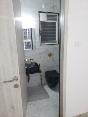 Bathroom in 2 BHK Apartment at Punawale – for Rent