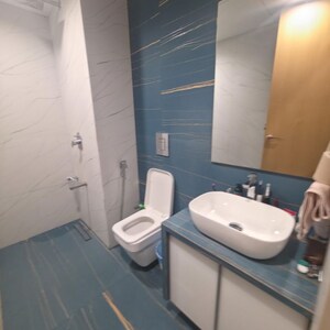 Bathroom in 3 BHK Apartment at Lodha World Crest, Empire Mill – for Rent