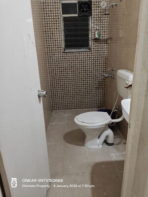 Bathroom in 2 BHK Apartment at Kirkatwadi – for Rent