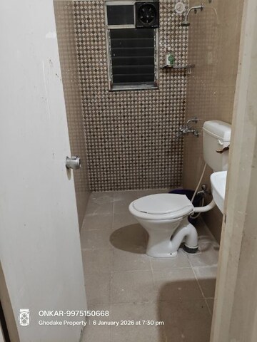 Bathroom in 2 BHK Apartment at Kirkatwadi – for Rent