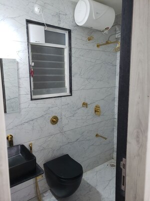 Bathroom in 3 BHK Apartment at Punawale – for Rent