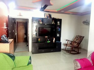 Living Room in 3 BHK Apartment at Poonam Sagar Complex, Mira Road – for Rent