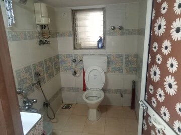 Bathroom in 3 BHK Apartment at Poonam Sagar Complex, Mira Road – for Rent