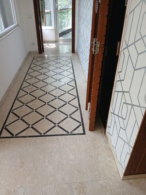 Staircase in 3 BHK Apartment at Greater Kailash I – for Rent