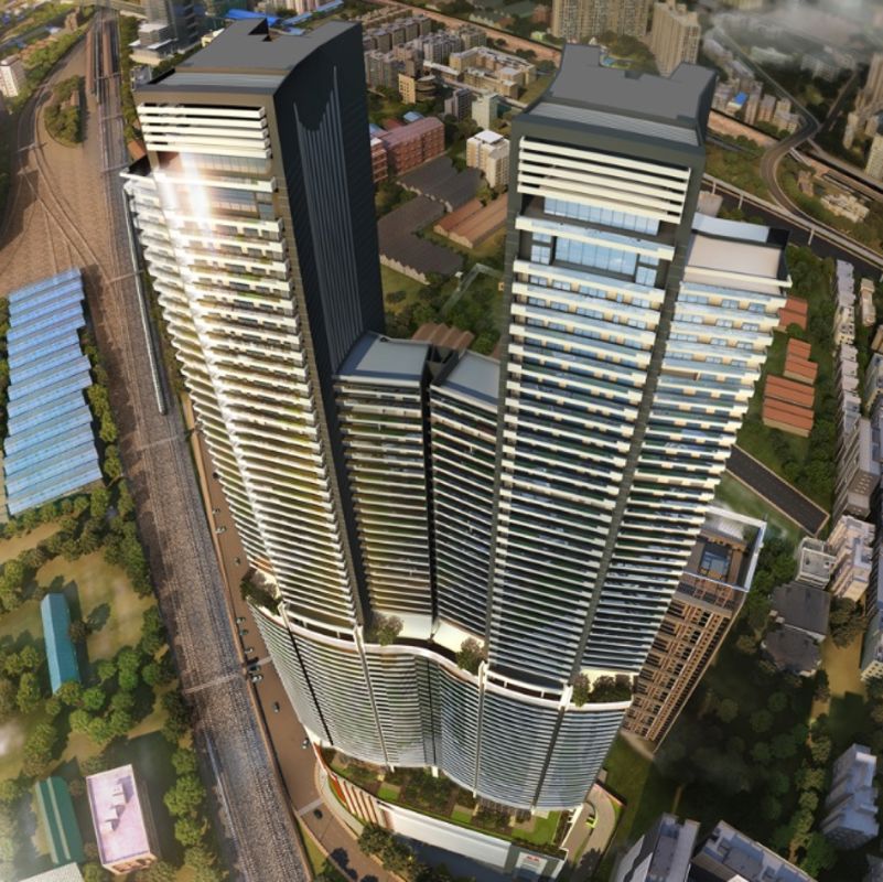 4 BHK + Pooja Room,Study Room 2000 Sq.Ft. Apartment in Lokhandwala Minerva Mahalaxmi