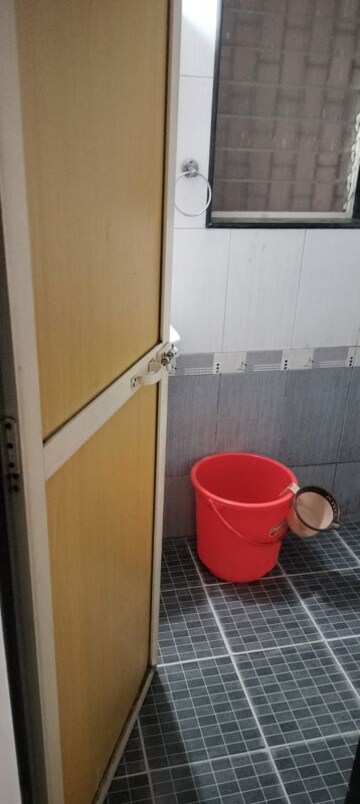 Bathroom in 1 BHK Apartment at Benzer Apartment, Andheri West – for Rent