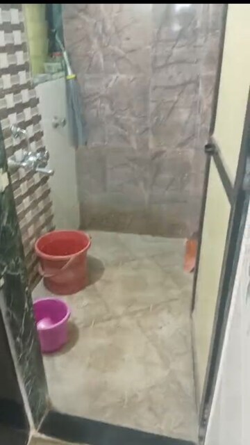Bathroom in 1 BHK Apartment at Sadguru Heritage, Badlapur West – for Rent