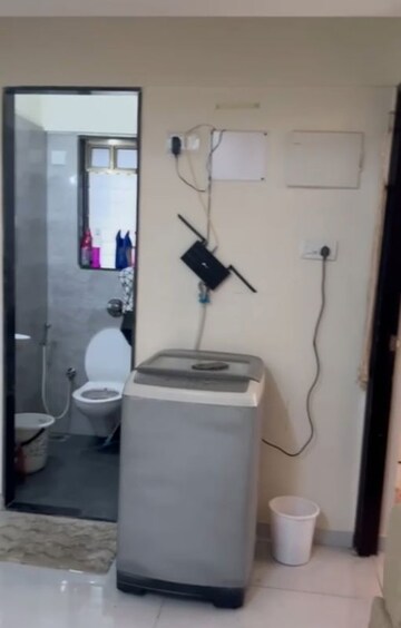 Bathroom in 1 BHK Apartment at DGS Sheetal Krupa, Goregaon East – for Rent
