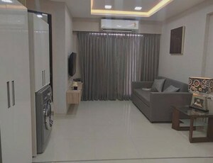 Living Room in 2.5 BHK Apartment at Parinee Essence, Kandivali West – for Rent