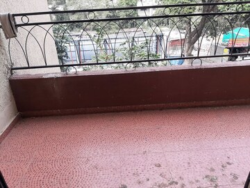 Balcony in 2 BHK Apartment at Akshay Glory Apartment, Vadgaon Budruk – for Rent