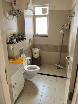 Bathroom in 3 BHK Apartment at Orchid Petals, Sector 49 – for Rent