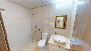 Bathroom in 2 BHK Apartment at Bhartiya City Nikoo Homes 4, Thanisandra Main Road – for Sale
