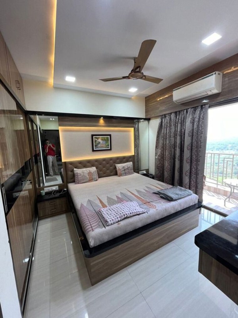 Bedroom, rosa-manhattan 2 Bedroom 1050 Sq.Ft. Apartment In Ghodbunder Road Thane 9742580