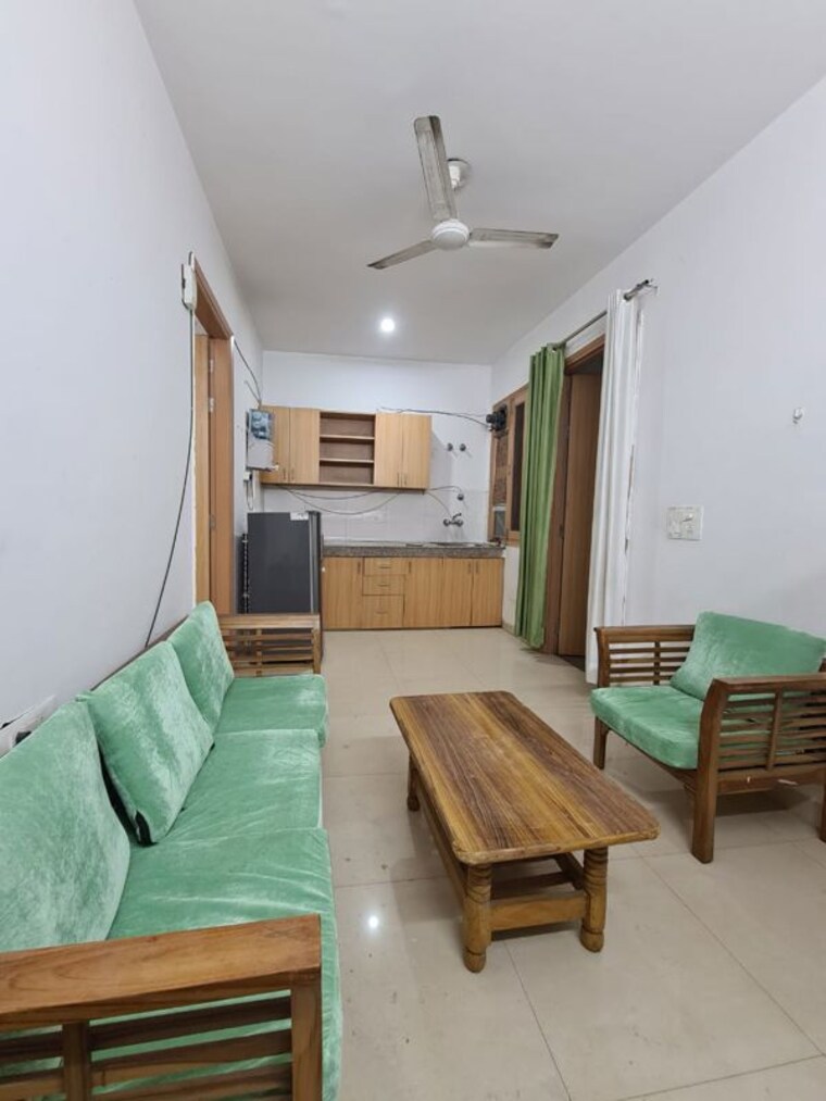 Living Room, the-galaxy-hotel 1 Bedroom 700 Sq.Ft. Builder Floor In Sector 15 Gurgaon 9742612