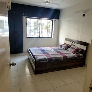 Bedroom in 3 BHK Apartment at A.V.Bhat Oakwoods Apartment, Viman Nagar – for Rent