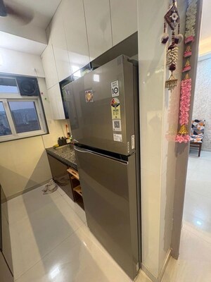 Bathroom in 2 BHK Apartment at Hiranandani Estate Queens Gate, Ghodbunder Road – for Rent