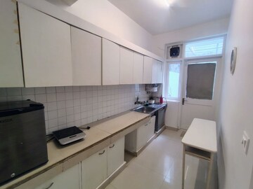 Kitchen in 3 BHK Builder Floor at Bharat Residency Gurgaon, Sector 15 – for Rent