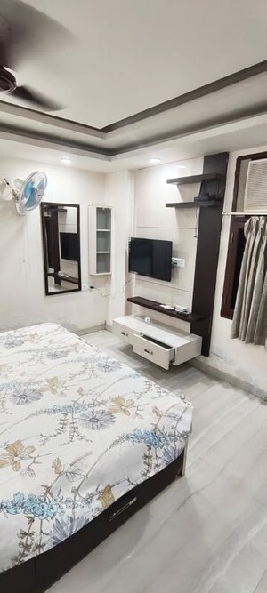 Living Room in 2 BHK Builder Floor at The Galaxy Hotel, Sector 15 – for Rent