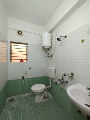 Bathroom in 2 BHK Apartment at Prime Lavender Apartment, Marathahalli – for Rent