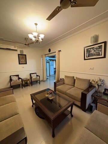 Living Room in 2 BHK Apartment at Vasant Kunj – for Rent