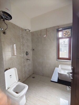 Bathroom in 2 BHK Apartment at Vasant Kunj – for Rent