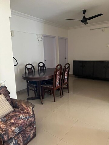Living Room in 2.5 BHK Apartment at Kumar Sansar, Kondhwa – for Rent